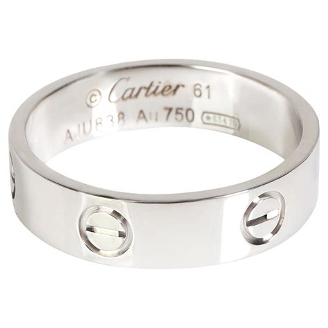 cartier love ring replica white gold|cartier love ring copy.